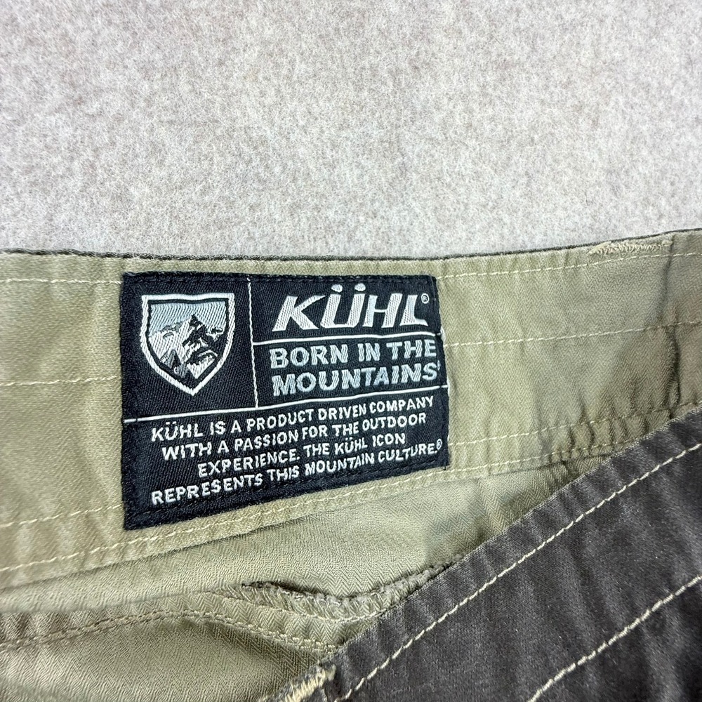 Kuhl Rydr Mens 36x32 Charcoal Brown Articulated Knee Hiking Work Pants RN108846 - Picture 6 of 8